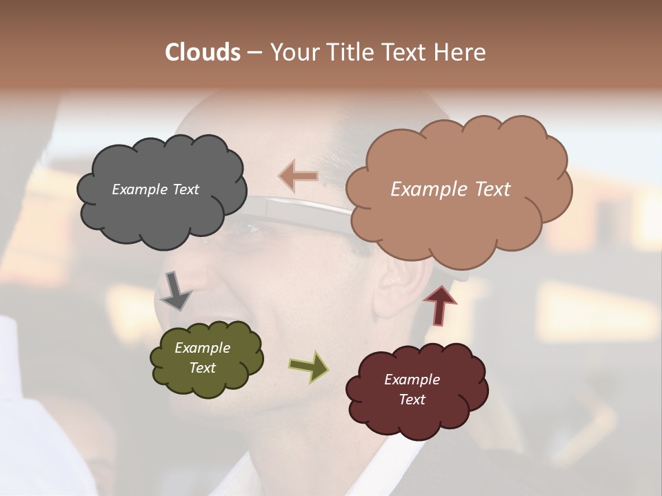 Hat Spring White PowerPoint Template