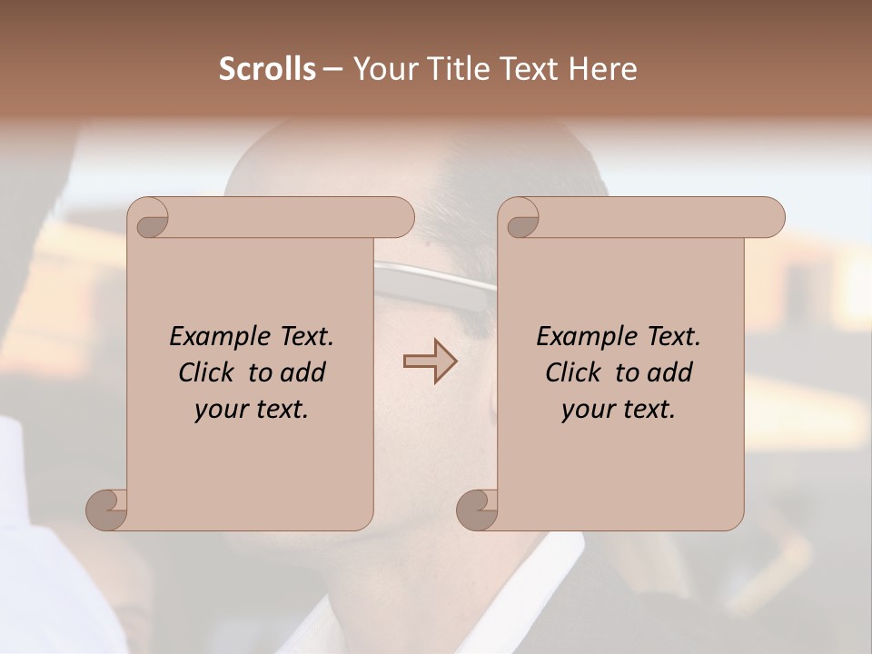 Hat Spring White PowerPoint Template
