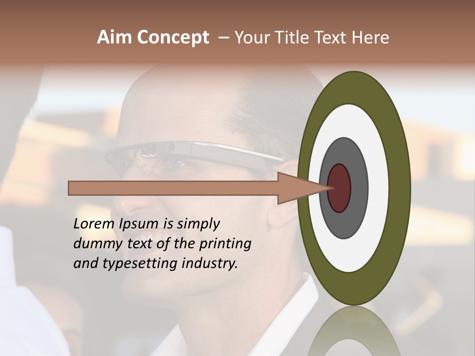 Hat Spring White PowerPoint Template