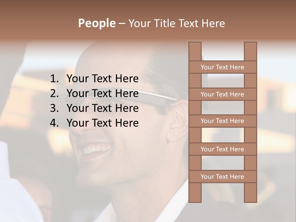 Hat Spring White PowerPoint Template