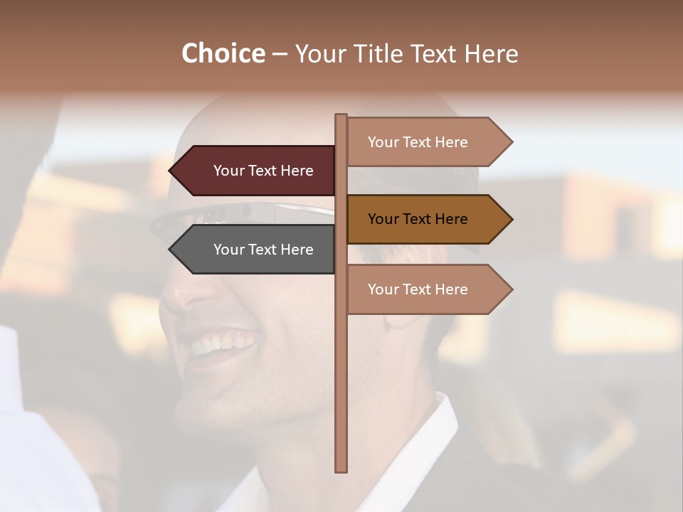 Hat Spring White PowerPoint Template