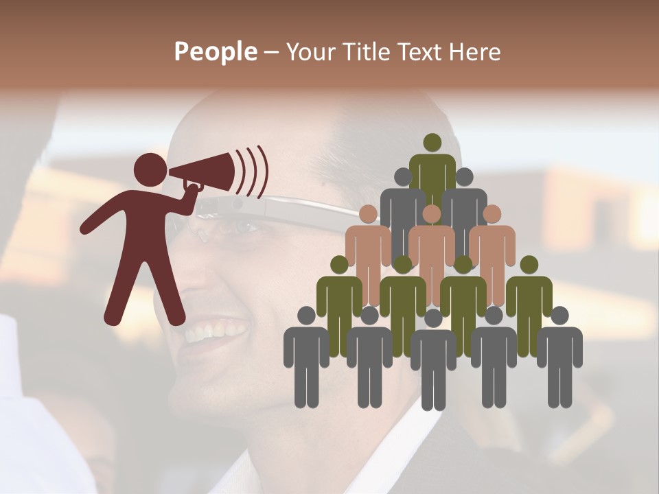 Hat Spring White PowerPoint Template