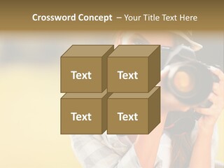 Hat Spring White PowerPoint Template