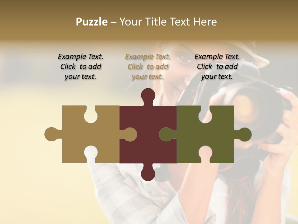 Hat Spring White PowerPoint Template