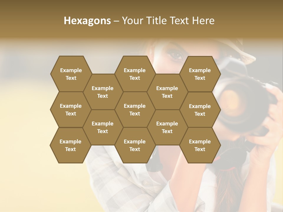 Hat Spring White PowerPoint Template