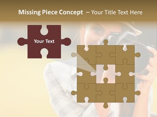 Hat Spring White PowerPoint Template