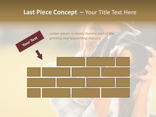Hat Spring White PowerPoint Template