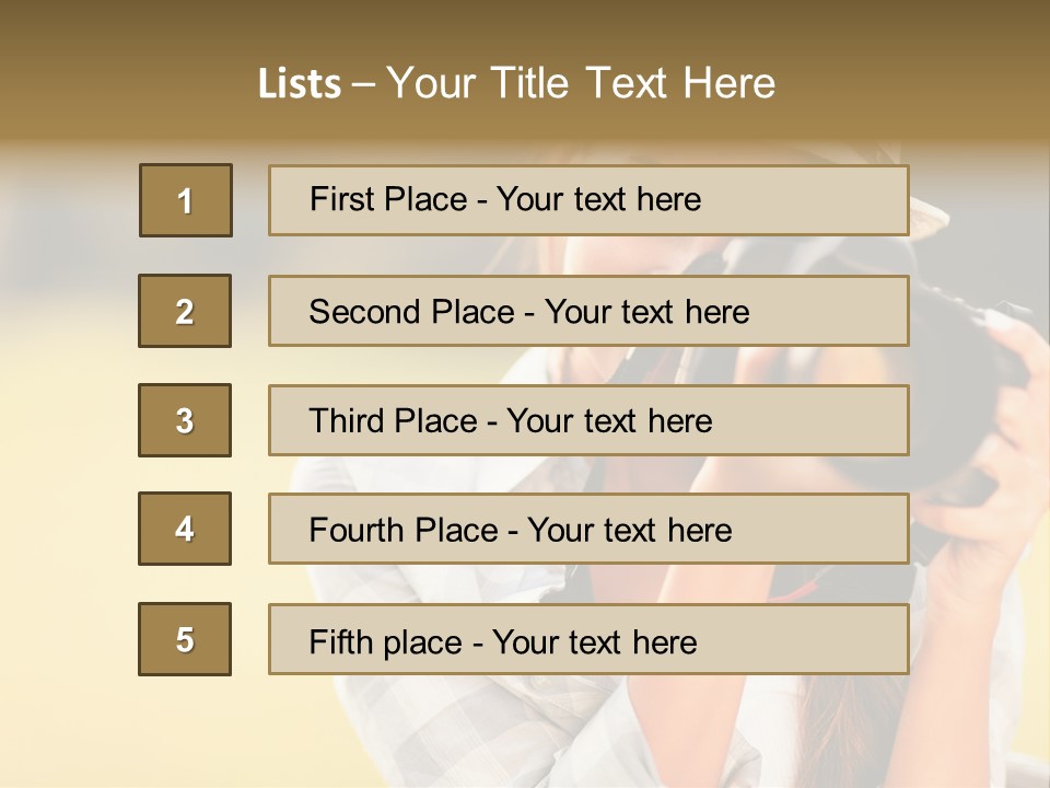 Hat Spring White PowerPoint Template