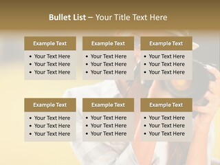 Hat Spring White PowerPoint Template