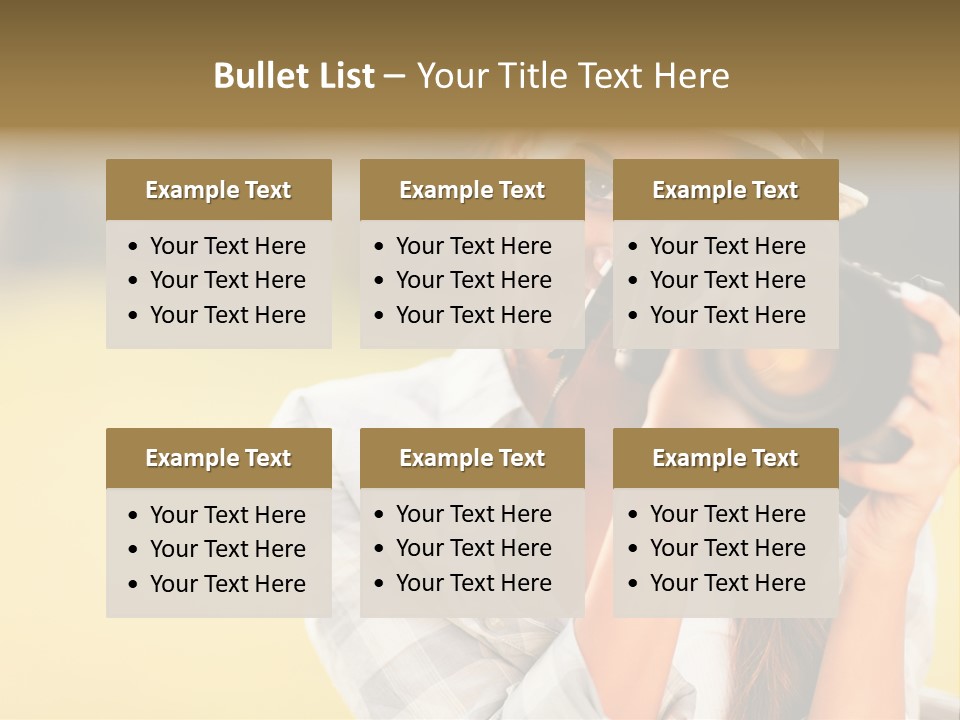 Hat Spring White PowerPoint Template