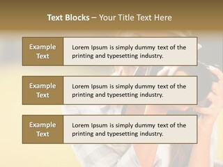 Hat Spring White PowerPoint Template