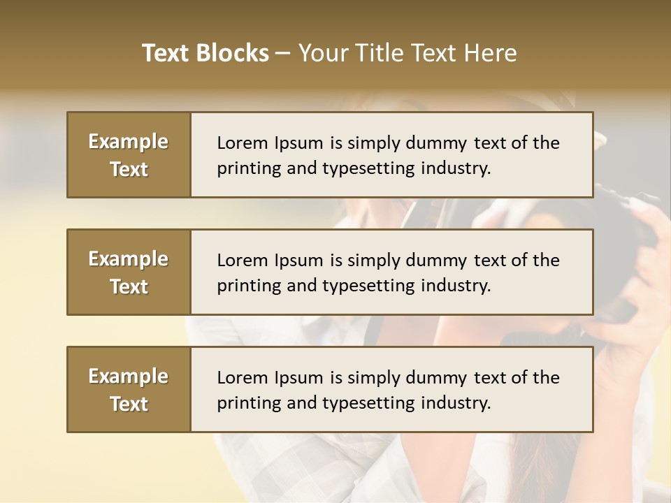 Hat Spring White PowerPoint Template