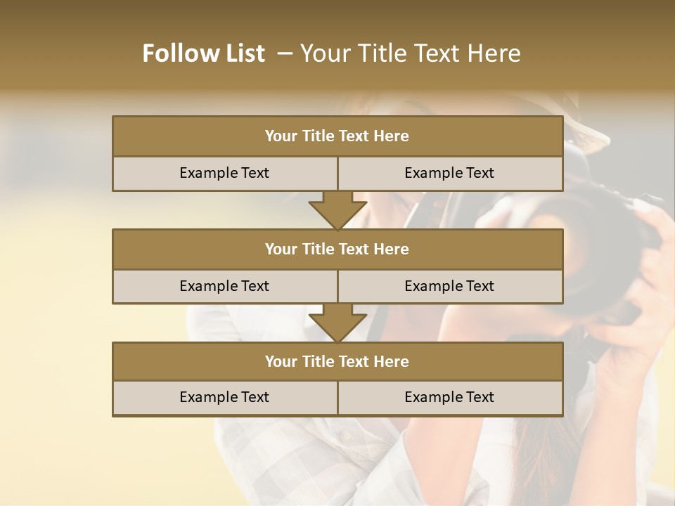 Hat Spring White PowerPoint Template