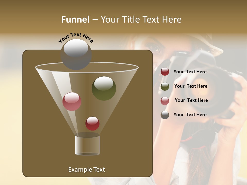 Hat Spring White PowerPoint Template