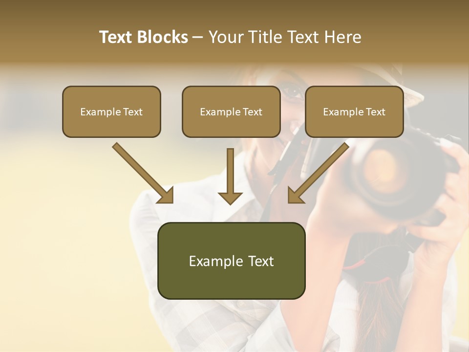 Hat Spring White PowerPoint Template