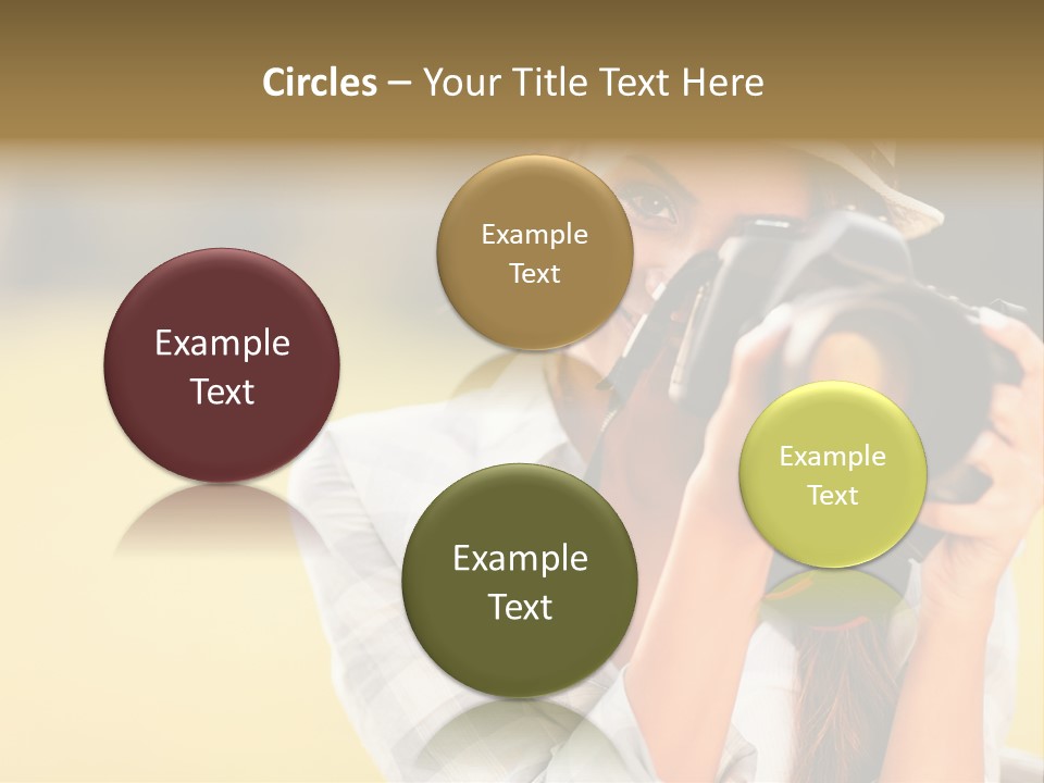 Hat Spring White PowerPoint Template