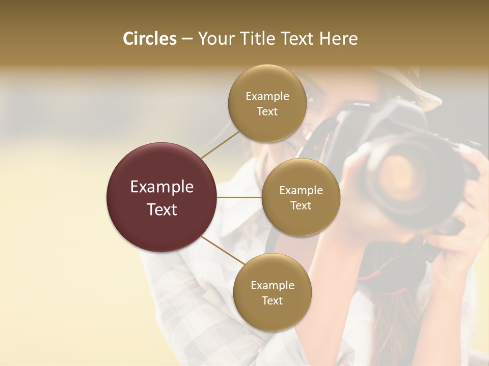 Hat Spring White PowerPoint Template