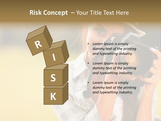 Hat Spring White PowerPoint Template