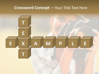 Hat Spring White PowerPoint Template