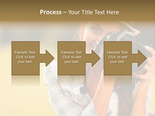 Hat Spring White PowerPoint Template