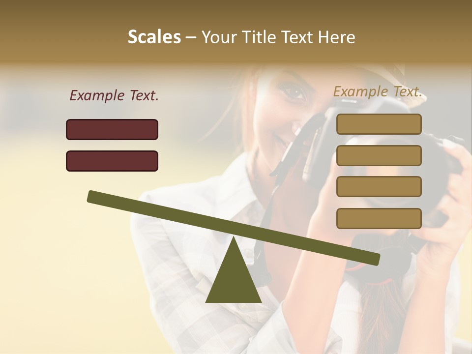 Hat Spring White PowerPoint Template