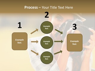 Hat Spring White PowerPoint Template