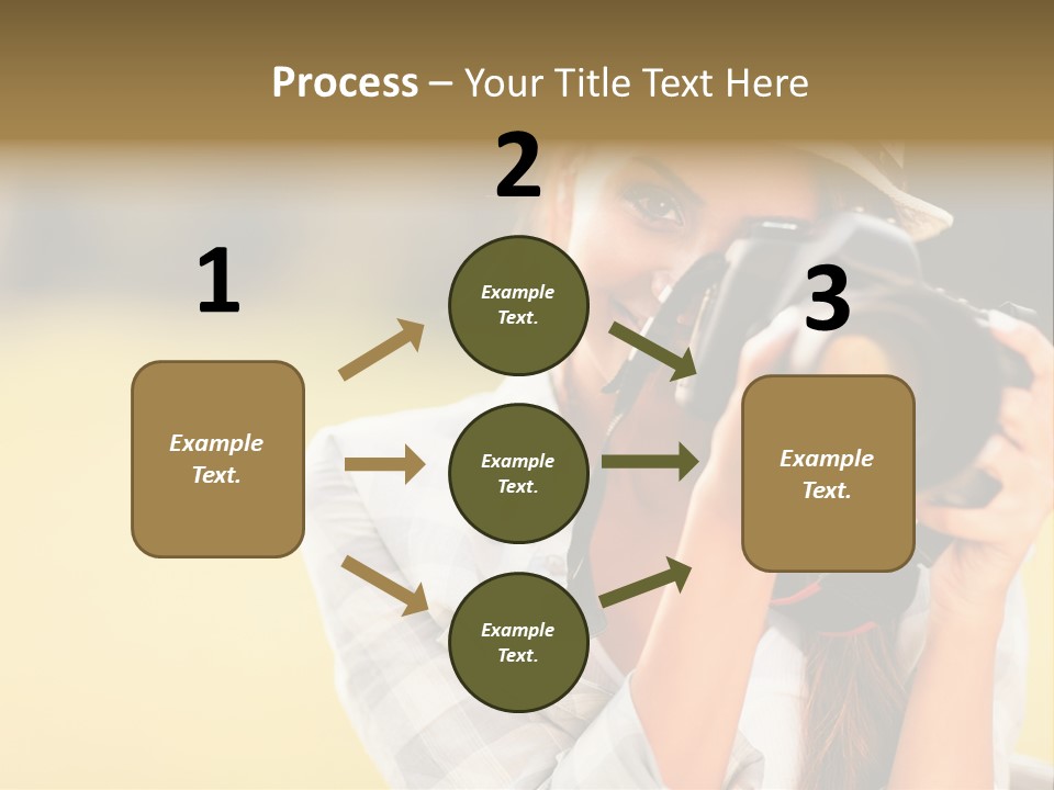 Hat Spring White PowerPoint Template
