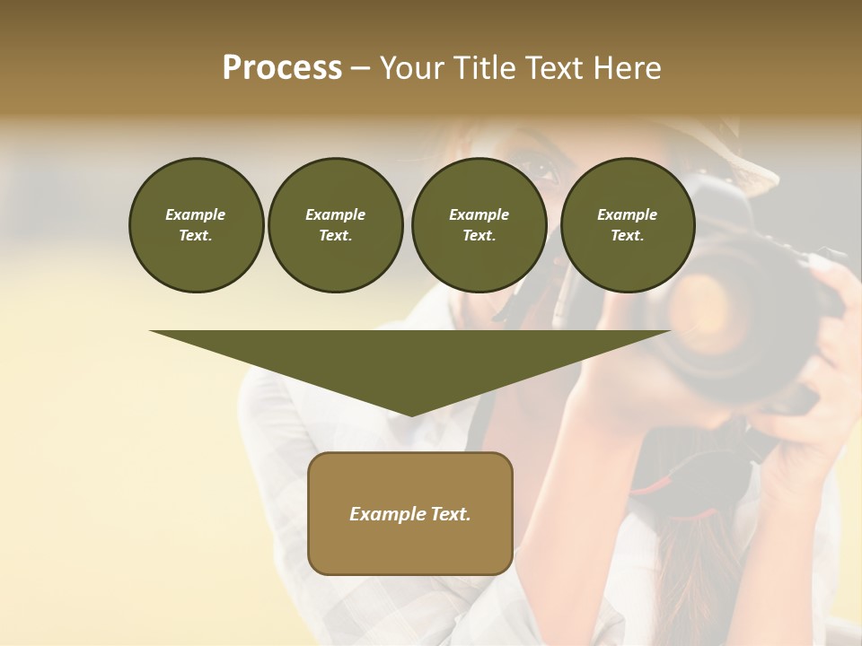 Hat Spring White PowerPoint Template