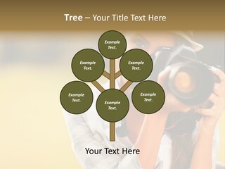 Hat Spring White PowerPoint Template