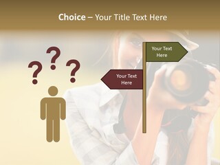 Hat Spring White PowerPoint Template