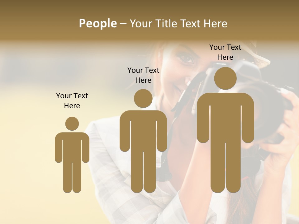 Hat Spring White PowerPoint Template