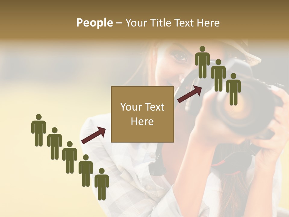 Hat Spring White PowerPoint Template