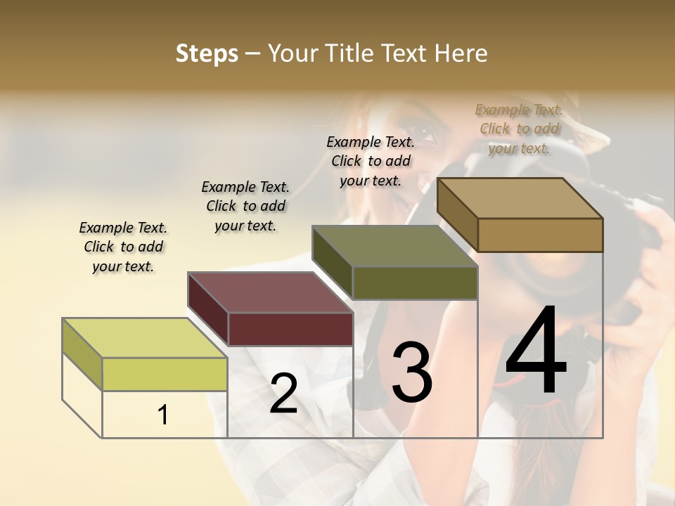 Hat Spring White PowerPoint Template