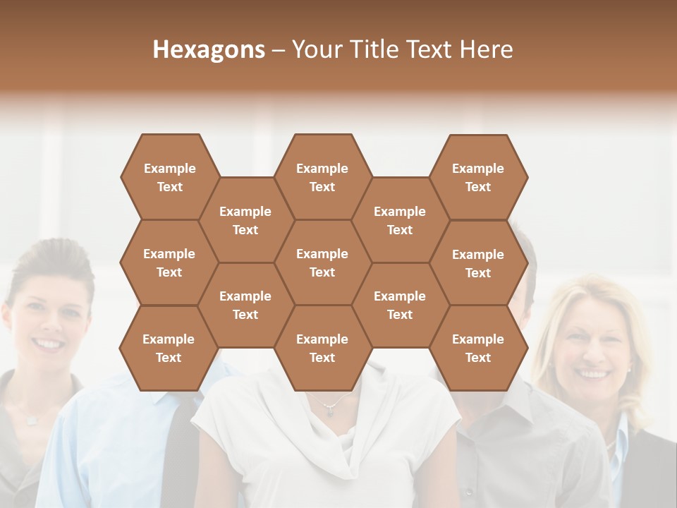 Businesspeople Team Employee PowerPoint Template