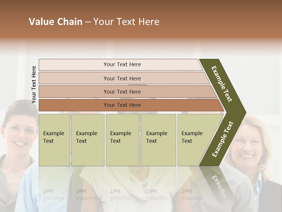Businesspeople Team Employee PowerPoint Template