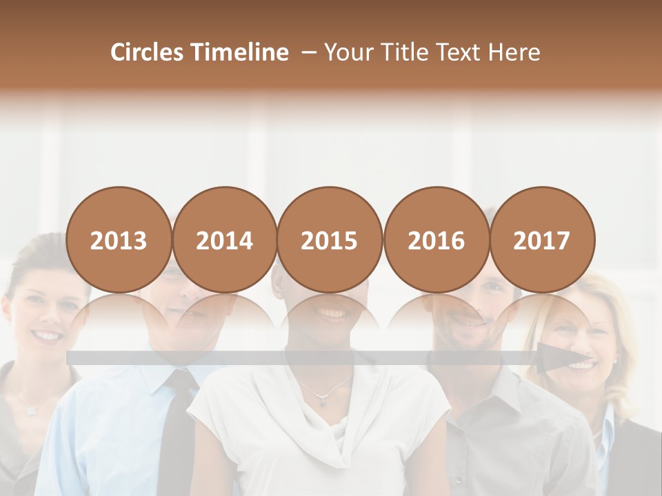 Businesspeople Team Employee PowerPoint Template