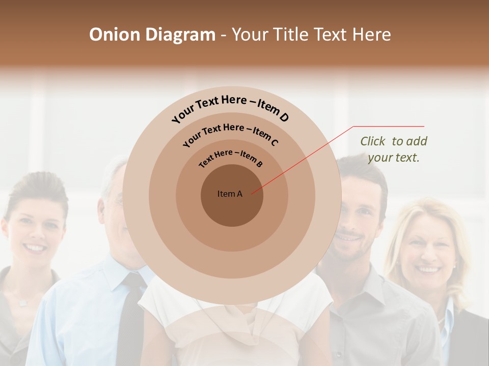 Businesspeople Team Employee PowerPoint Template