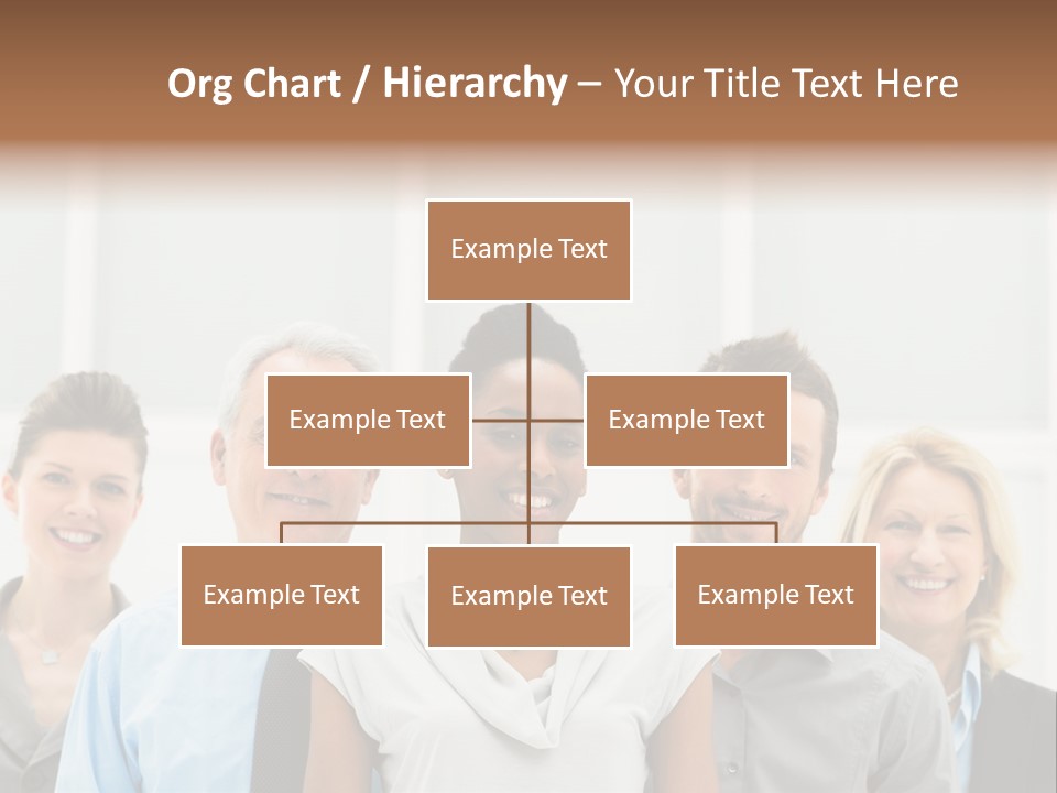 Businesspeople Team Employee PowerPoint Template