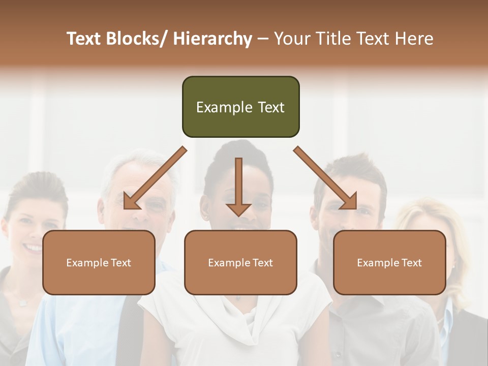 Businesspeople Team Employee PowerPoint Template