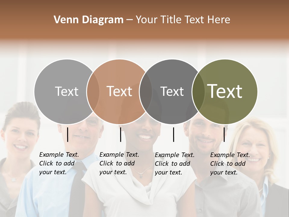 Businesspeople Team Employee PowerPoint Template