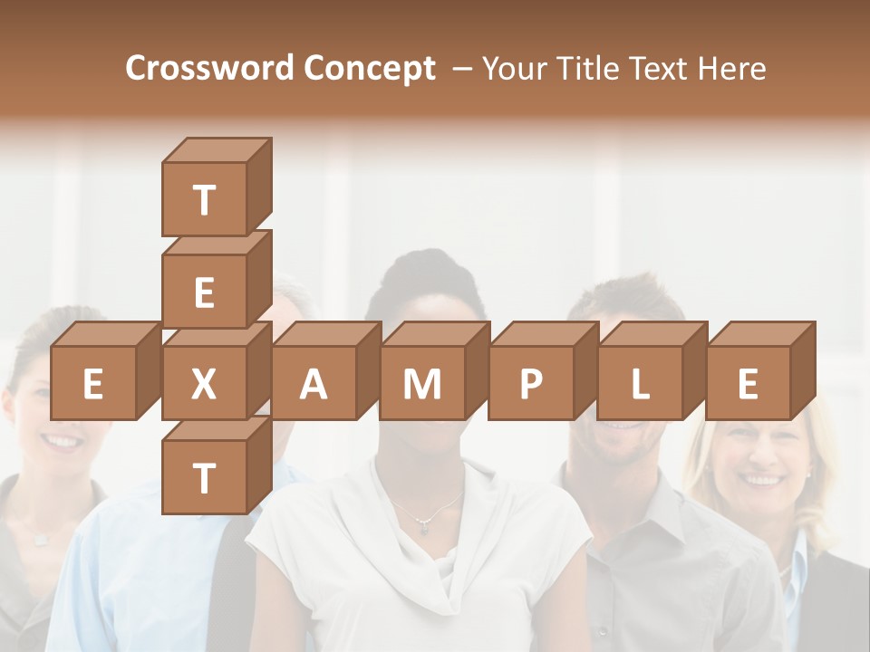 Businesspeople Team Employee PowerPoint Template