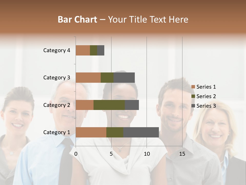 Businesspeople Team Employee PowerPoint Template