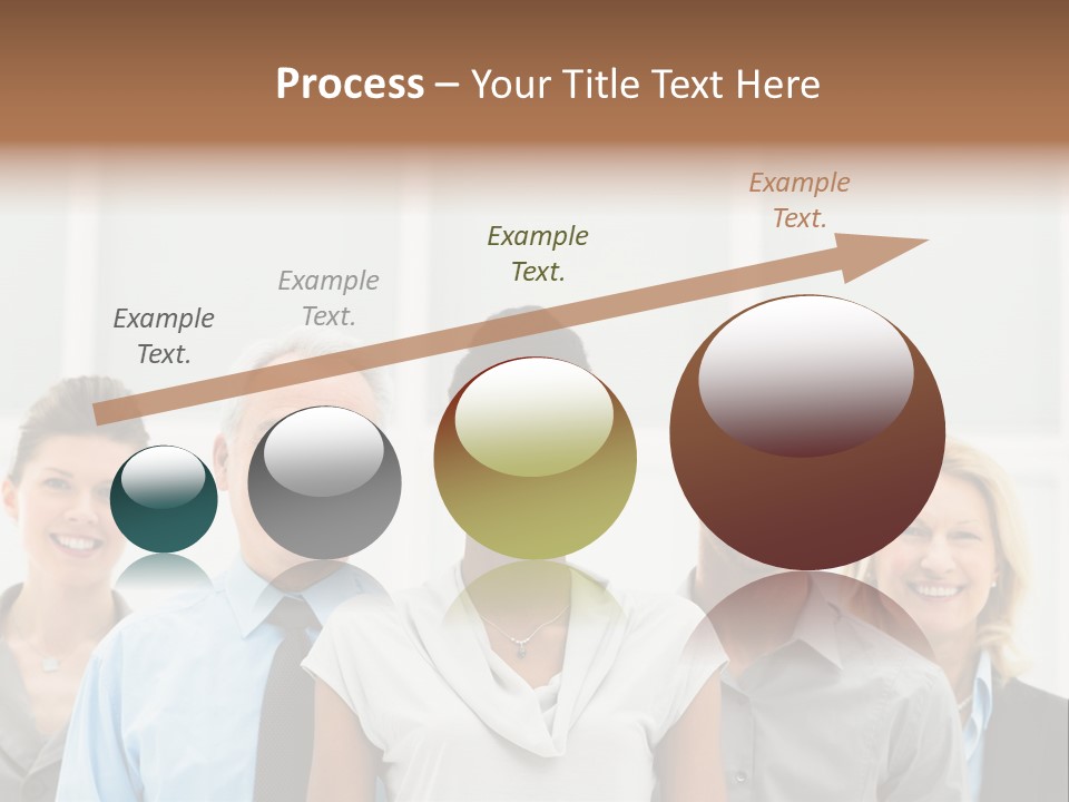 Businesspeople Team Employee PowerPoint Template