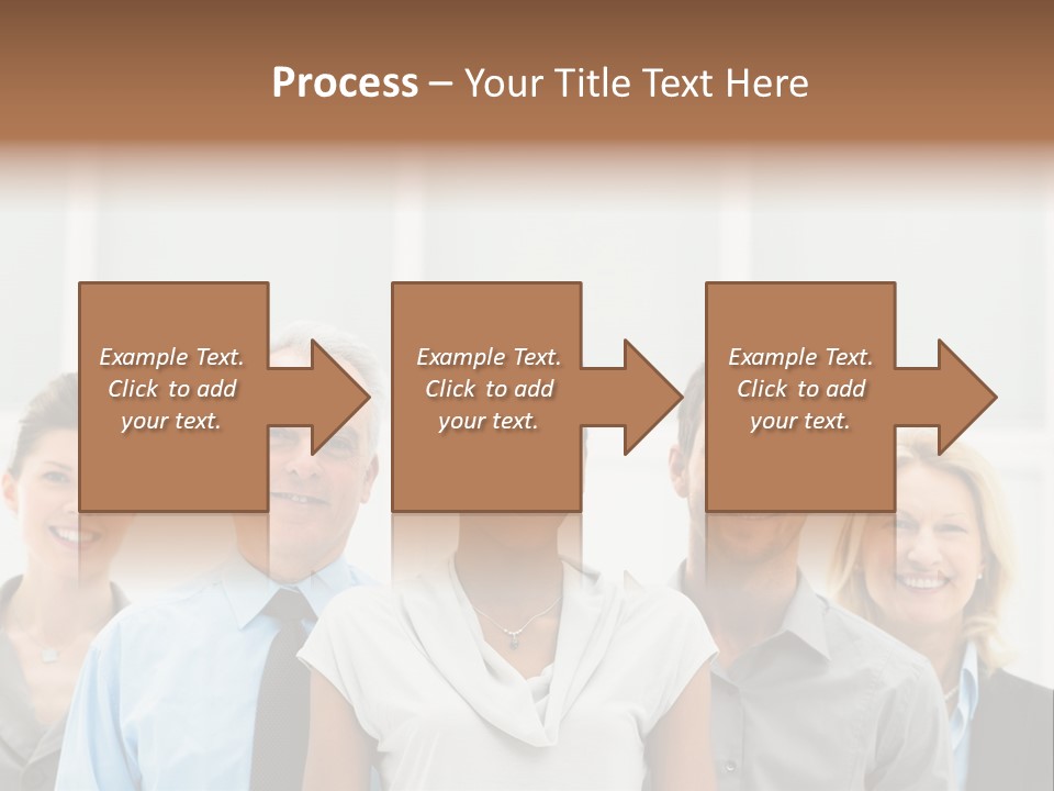 Businesspeople Team Employee PowerPoint Template