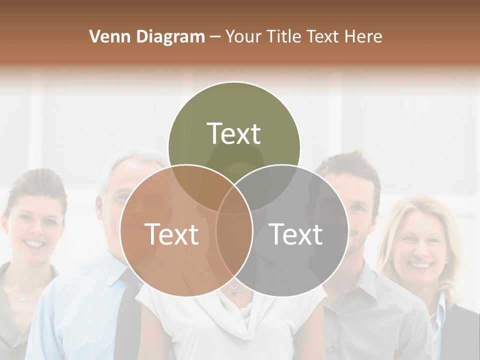 Businesspeople Team Employee PowerPoint Template