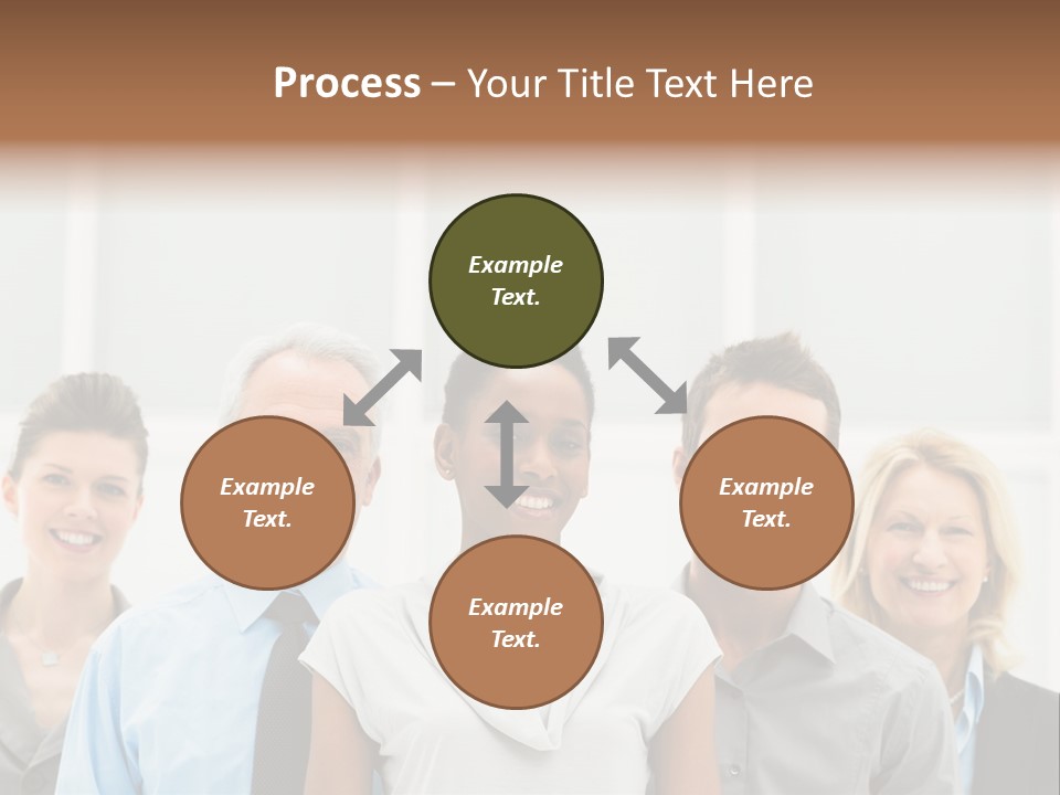 Businesspeople Team Employee PowerPoint Template