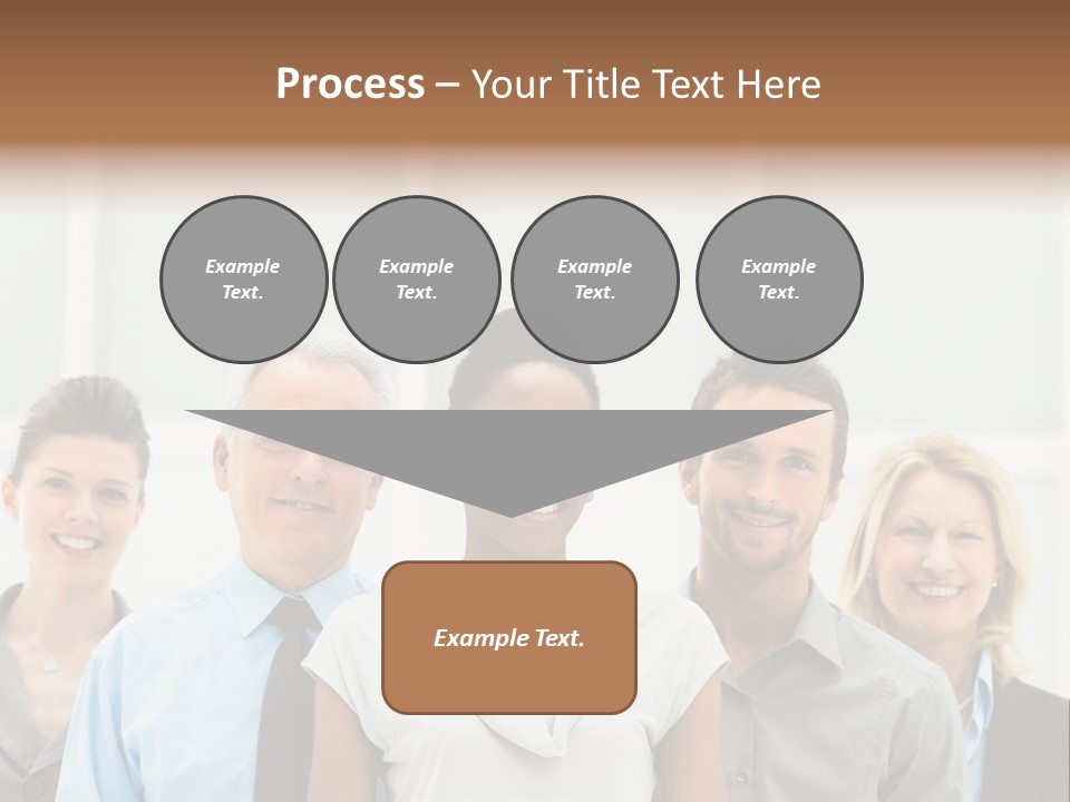 Businesspeople Team Employee PowerPoint Template