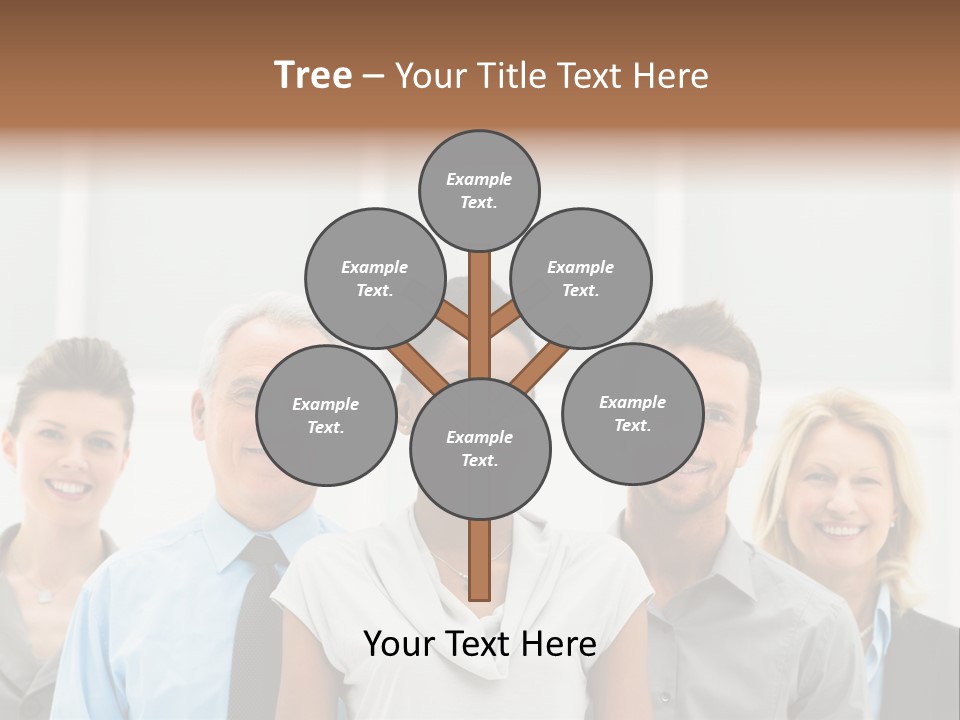 Businesspeople Team Employee PowerPoint Template