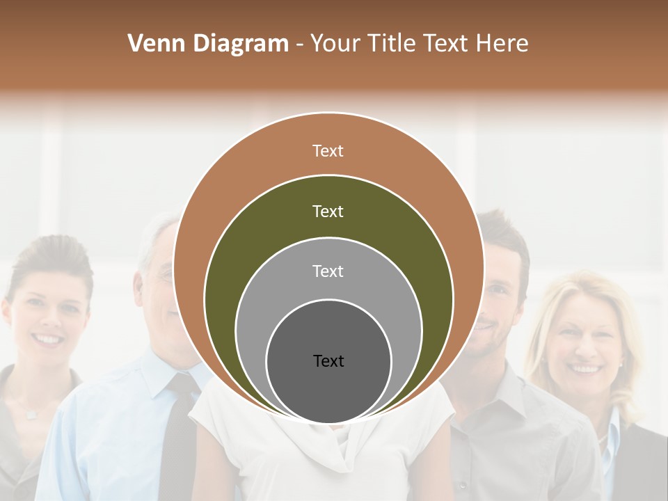 Businesspeople Team Employee PowerPoint Template