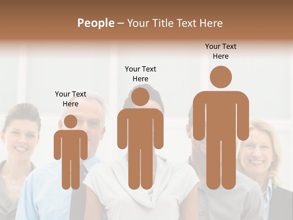 Businesspeople Team Employee PowerPoint Template